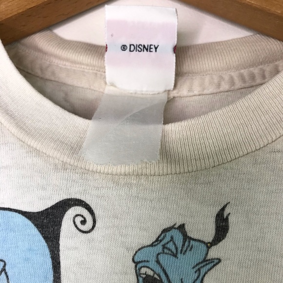 Vintage Disney Aladdin Genie All Over Print Tee - Picture 9 of 10